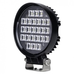 Round LED work light 12-24V 24x LEDs