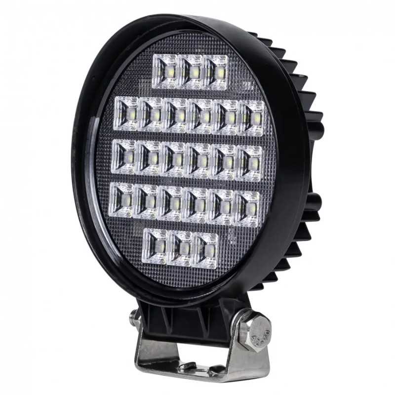 Round LED work light 12-24V 24x LEDs Round LED work light 12-24V 24x LEDs