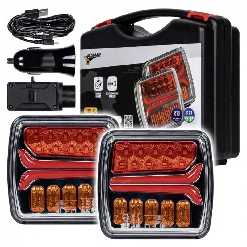 wireless set for 7pin lift with LED lights + magnet wireless set for 7pin lift with LED lights + magnet