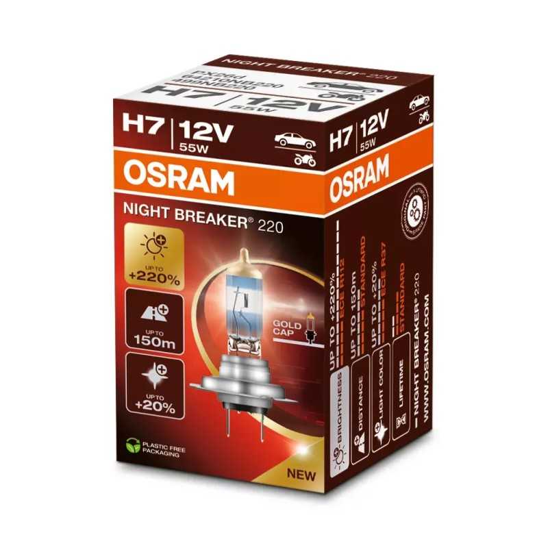 bulb H7 12V 55W PX26d NIGHT BREAKER 220 bulb H7 12V 55W PX26d NIGHT BREAKER 220