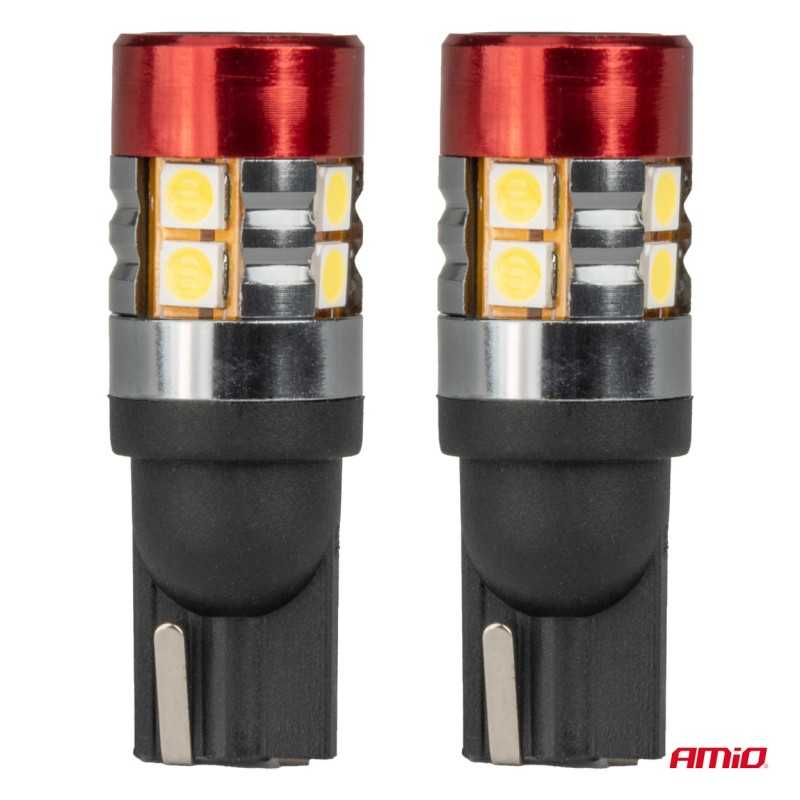 2pcs LED 12V/24V 5W W2.1x9.5d clear CANBUS 2pcs LED 12V/24V 5W W2.1x9.5d clear CANBUS