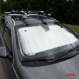 Silver windshield screen - 130x60 cm