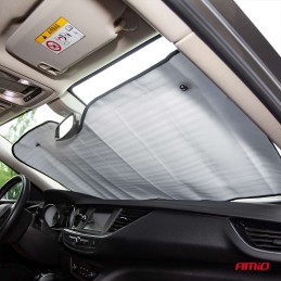 Silver windshield screen - 130x60 cm