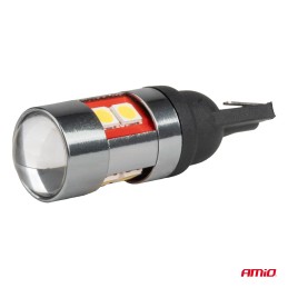 2pcs LED 12V/24V 5W W2.1x9.5d clear CANBUS
