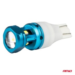 2pcs LED 12V/24V 16WW 2.1x9.5d clear CANBUS