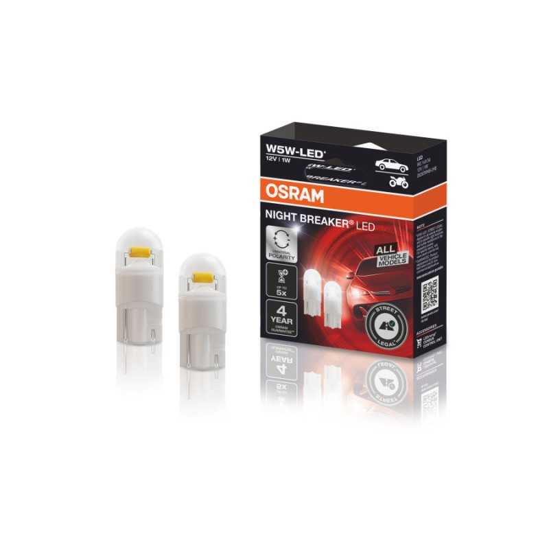 LED 12V W2.1x9.5d LEGAL OSRAM set of 2 UNPACKED
