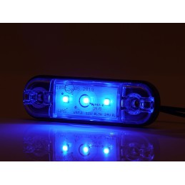 position light W97 LED 12+24V blue