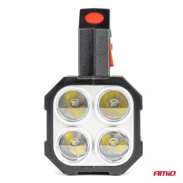 rechargeable work lamp 4LED + COB 1200mA