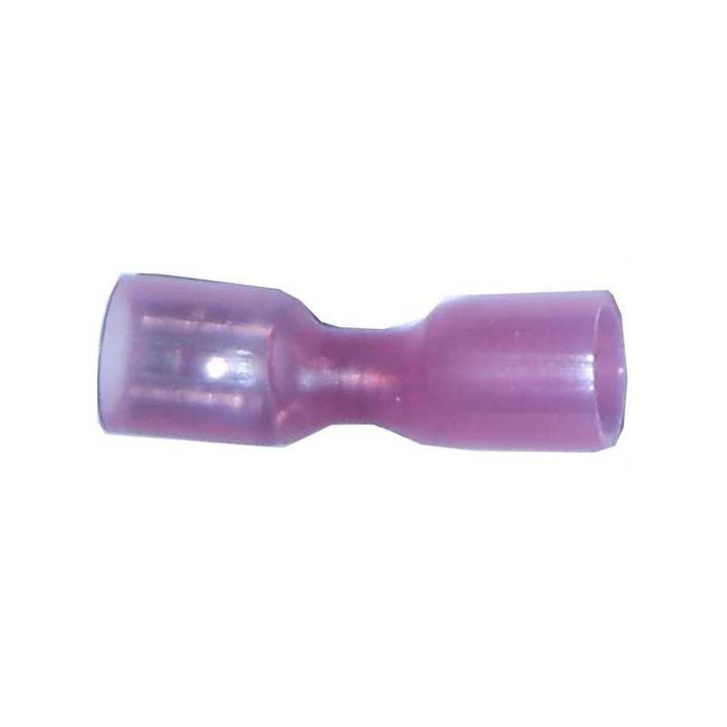 6.3mm socket with shrink tube, cable 0.5-1.5mm2