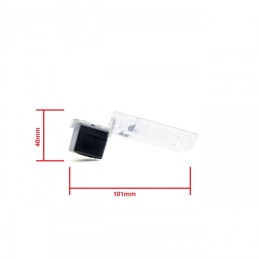 reversing camera in license plate/rear number plate lighting
