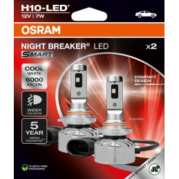 LED H10 12V 7W PY20d OSRAM SMART set 2 pcs