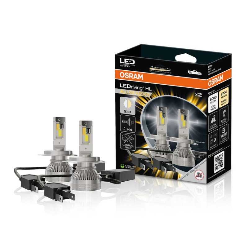 LED H4 ALLSEASON 12V OSRAM set of 2 LEDs