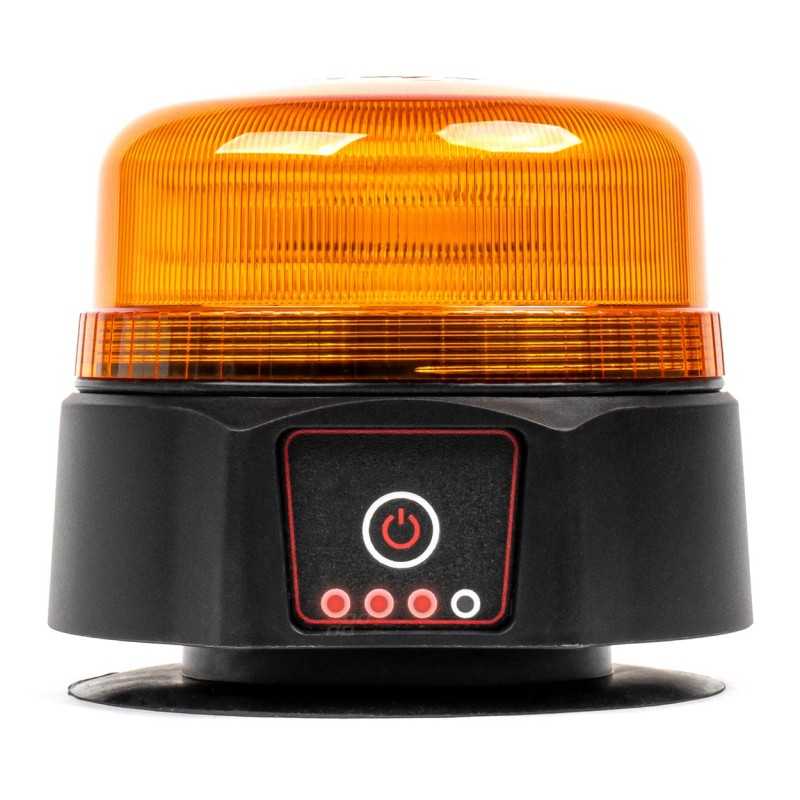 LED beacon magnetic battery 12/24V