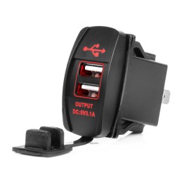 Vodotěsná nabíječka s LED...