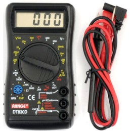 digital multimeter for measuring A, V, ohm, ac signal
