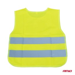 Children&#39;s yellow warning vest DOG