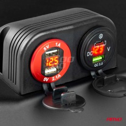 2xUSB charger 12/24V