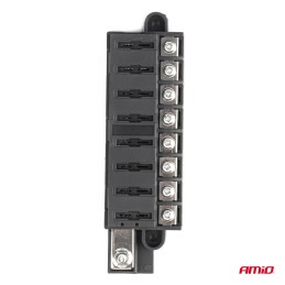 Screw fuse box holder for 8x fuses