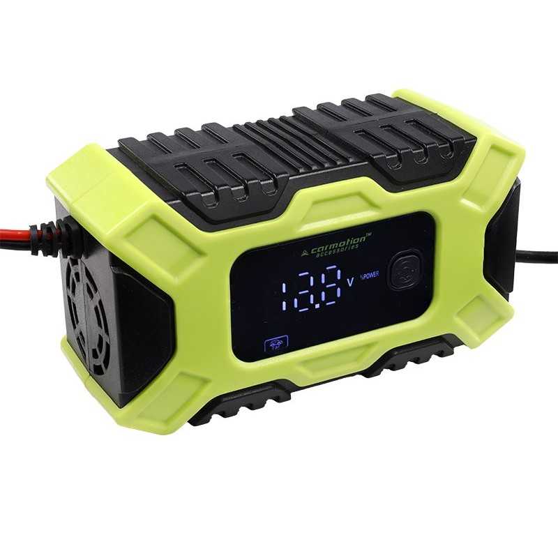 Intelligent digital battery charger 12V 6A