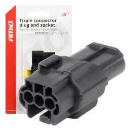 3P 2.2mm Waterproof Connector Set