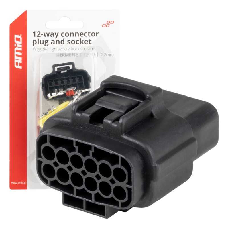 12P 2.2mm Waterproof Connector Set