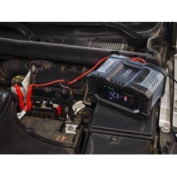 Intelligent digital battery charger 12/24V