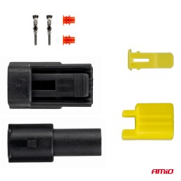 1P 2.2mm Waterproof Connector Set