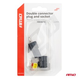 2P 2.2mm Waterproof Connector Set