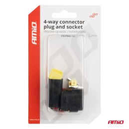 4P 2.2mm Waterproof Connector Set