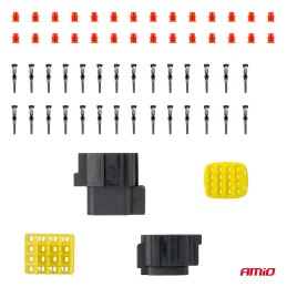 16P 2.2mm Waterproof Connector Set
