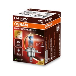 bulb H4 12V 60/55W P43t NIGHT BREAKER 220