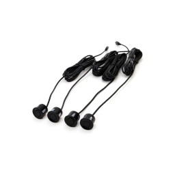 Parking assistant 4 sensors black 4.3 `with camera