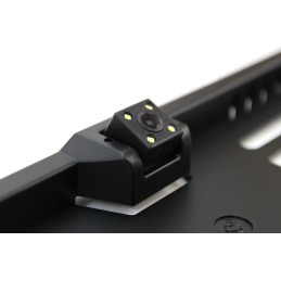 Parking assistant 4 sensors black 4.3 `with camera