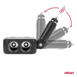 Extension socket 2x USB-A 1x USB-C 12/24V 100W