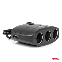 Extension socket 2x USB 12/24V 100W 70cm