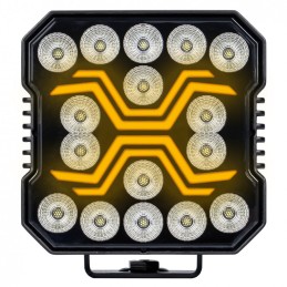 Square LED work light 12-24V X-SPIDER