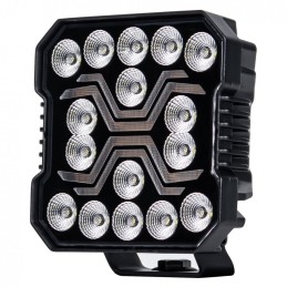 Square LED work light 12-24V X-SPIDER