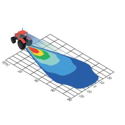 Work light LED9B built-in 12/24V Valtra