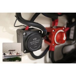 relay automatic for charging the second battery 12V/140A