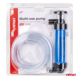 Hand pump for liquids and air