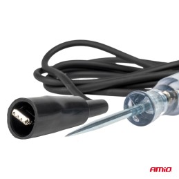 Voltage tester with alligator clip 6-24V