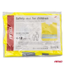 Reflective vest for children, yellow Reflective vest for children, yellow