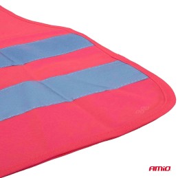 Children&#39;s high-visibility vest pink SMILE