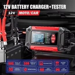 Charger with automatic control and tester Carspa
