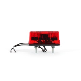 license plate light LED 12+24V red