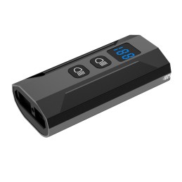 Bicycle lights, front + rear, power bank