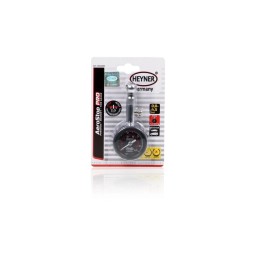 Metal rubberized tire gauge PROFI HEYNER 4.5 bar