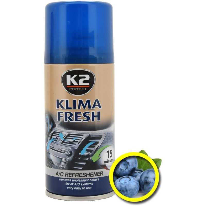 Air conditioner freshener K2 KLIMA FRESH BLUEBERRY