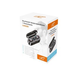 Bluetooth wireless headphones with power bank