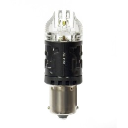 LED bulb 12V 21W BA15s clear CANBUS